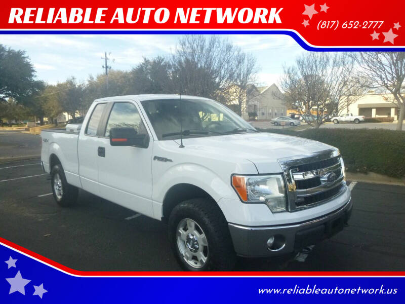 2013 Ford F-150 for sale at RELIABLE AUTO NETWORK in Arlington TX