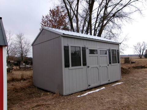  10 x 16 side utility w/8 ft walls for sale at Extra Sharp Autos in Montello WI