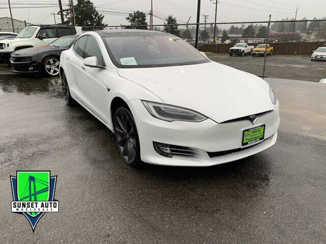 2016 Tesla Model S for sale at Sunset Auto Wholesale in Tacoma WA