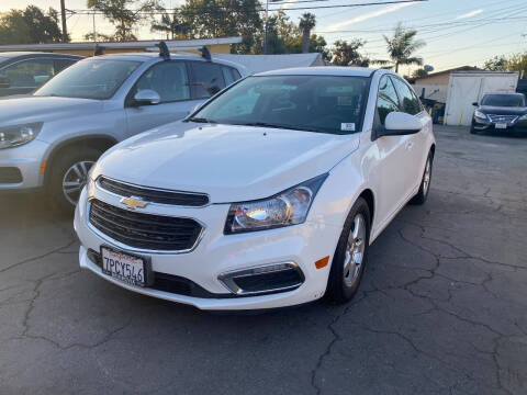 2016 Chevrolet Cruze for sale at Crown Auto Inc in South Gate CA