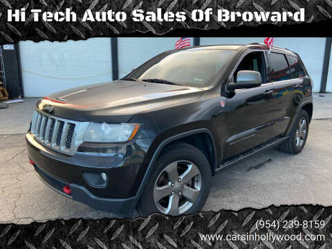 2013 Jeep Grand Cherokee for sale at Hi Tech Auto Sales Of Broward in Hollywood FL