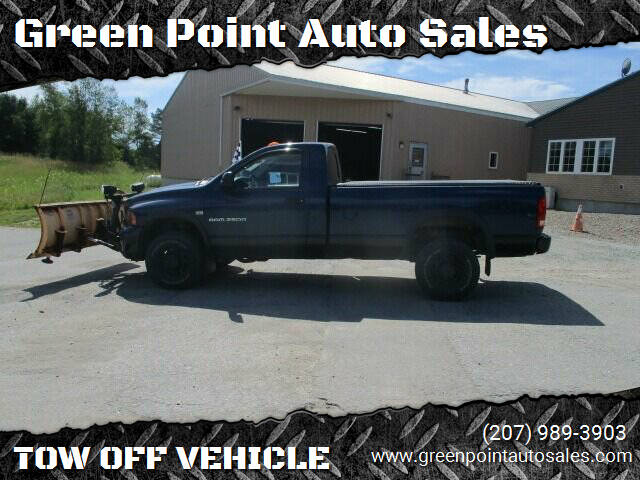 2004 Dodge Ram Pickup 2500 for sale at Green Point Auto Sales in Brewer ME
