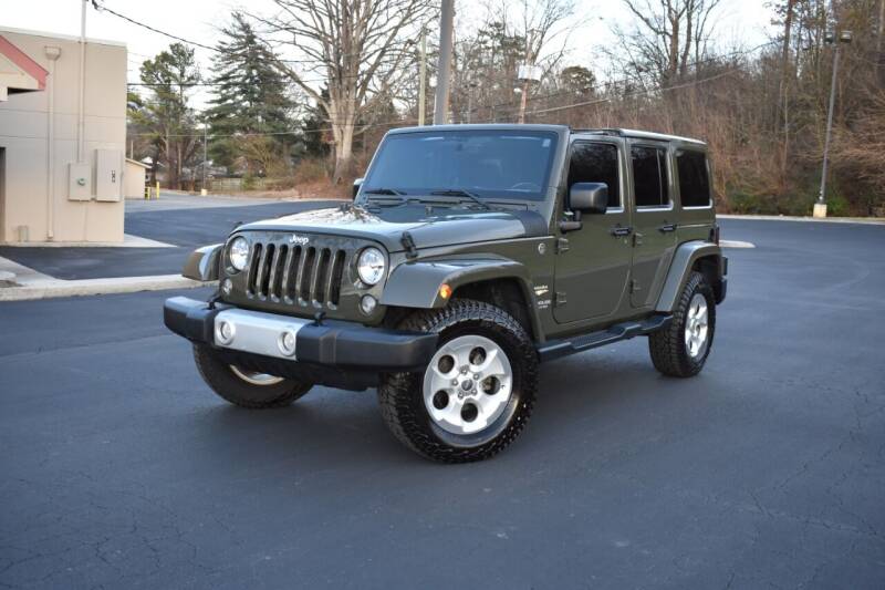 2015 Jeep Wrangler Unlimited for sale at Alpha Motors in Knoxville TN