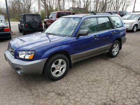 2003 Subaru Forester for sale at MEDINA WHOLESALE LLC in Wadsworth OH