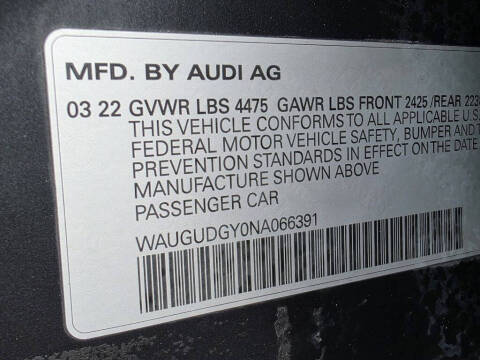 2022 Audi A3 quattro Premium 40 TFSI