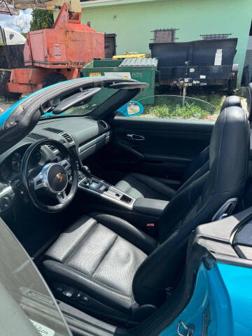 2016 Porsche Boxster Black Edition