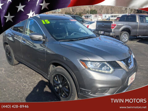 2015 Nissan Rogue for sale at TWIN MOTORS in Madison OH