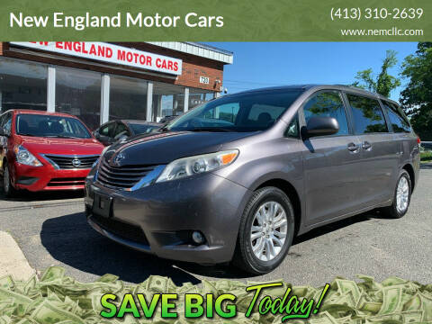 2011 Toyota Sienna for sale at New England Motor Cars in Springfield MA