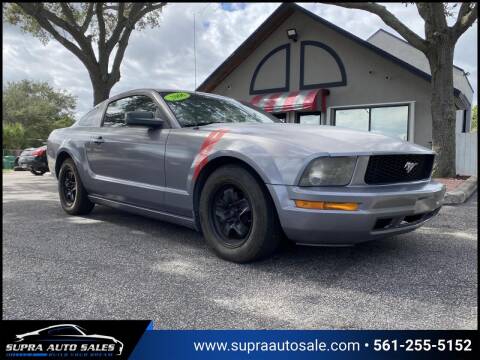 2006 Ford Mustang for sale at SUPRA AUTO SALES in Riviera Beach FL