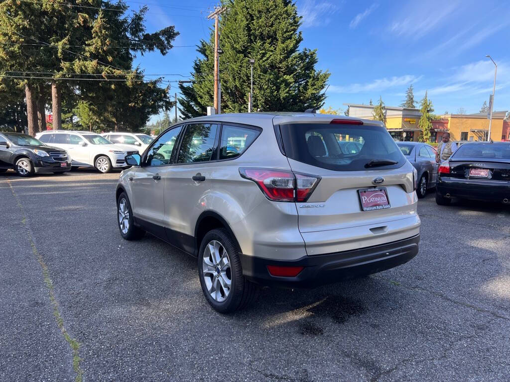 2017 Ford Escape for sale at PLATINUM AUTO SALES INC in Lacey, WA