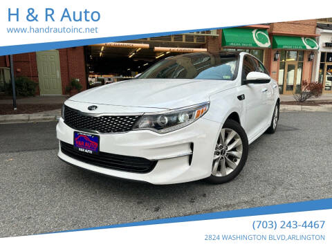 2016 Kia Optima for sale at H & R Auto in Arlington VA