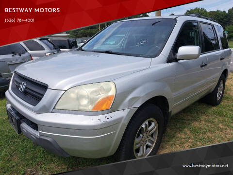 2005 Honda Pilot for sale at BESTWAY MOTORS in Winston Salem NC