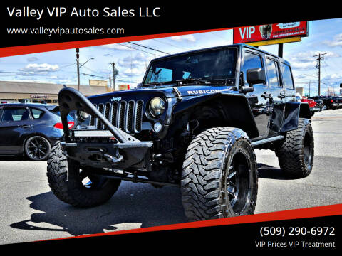 2014 Jeep Wrangler Unlimited for sale at Valley VIP Auto Sales LLC in Spokane Valley WA