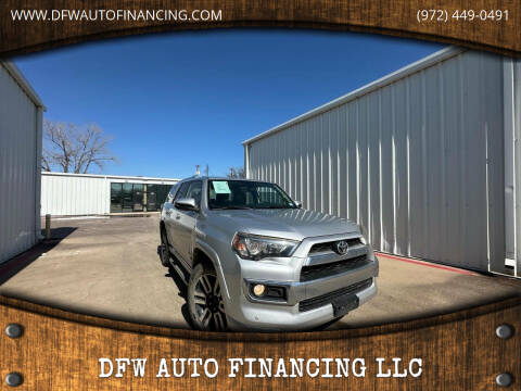 2016 Toyota 4Runner for sale at Bad Credit Call Fadi in Dallas TX
