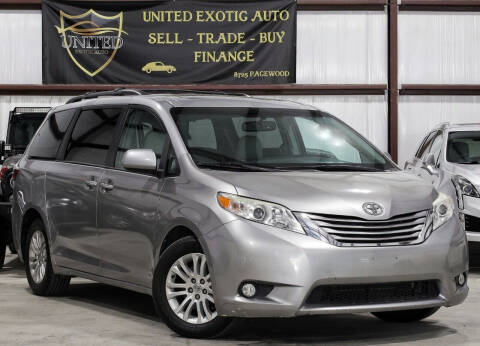 2015 Toyota Sienna for sale at United Exotic Auto in Houston TX