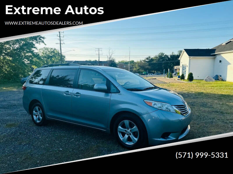 2015 Toyota Sienna for sale at Extreme Autos in Front Royal VA