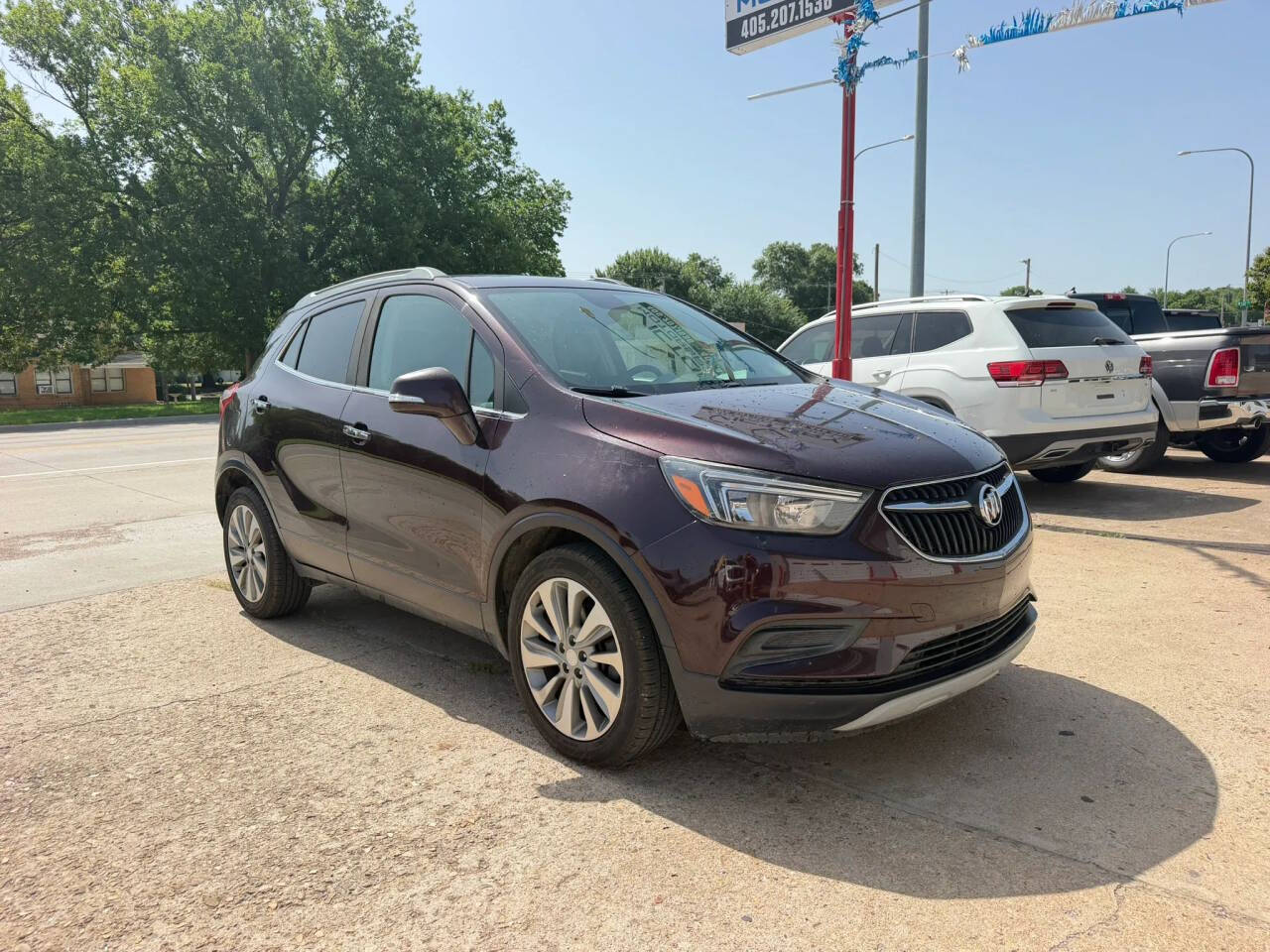 Red 2018 Buick Encore Preferred Preferred 4dr Crossover 2