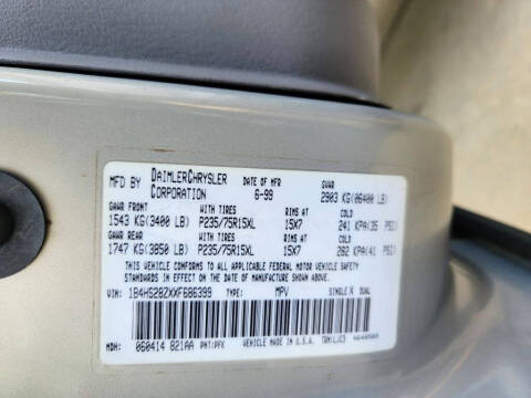 1999 Dodge Durango SLT