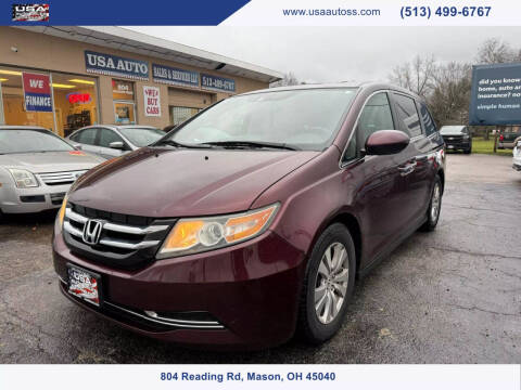 2015 Honda Odyssey for sale at USA Auto Sales & Services, LLC in Mason OH