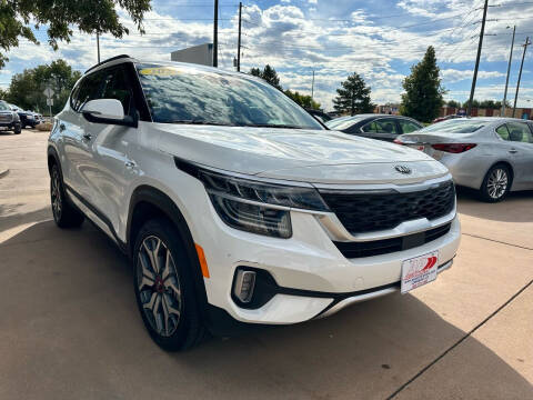 2021 Kia Seltos for sale at AP Auto Brokers in Longmont CO