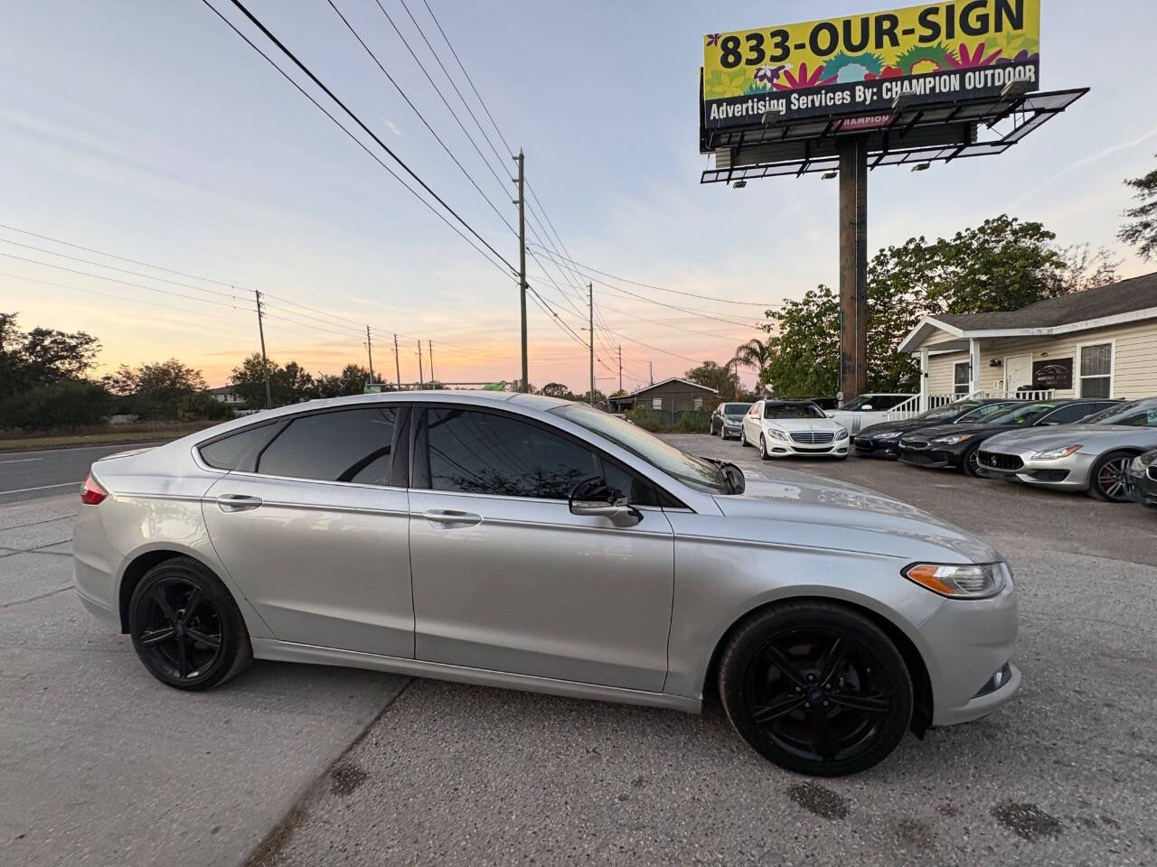 2016 Ford Fusion for sale at Hobgood Auto Sales in Land O Lakes, FL