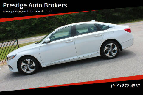 2018 Honda Accord for sale at Prestige Auto Brokers in Raleigh NC