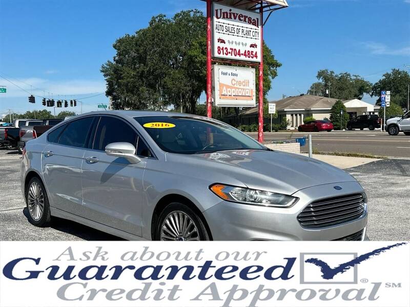 2016 Ford Fusion for sale at Universal Auto Sales in Plant City FL