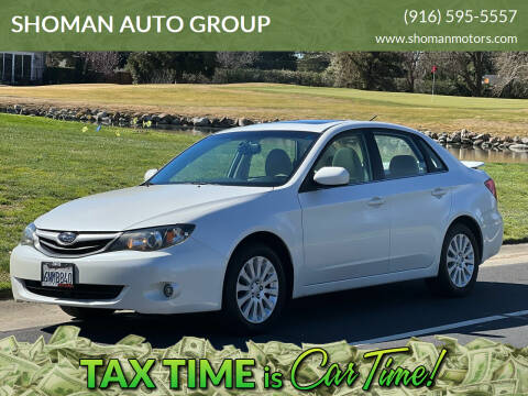 2010 Subaru Impreza for sale at SHOMAN AUTO GROUP in Davis CA