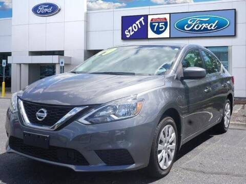 2019 Nissan Sentra for sale at Szott Ford in Holly MI