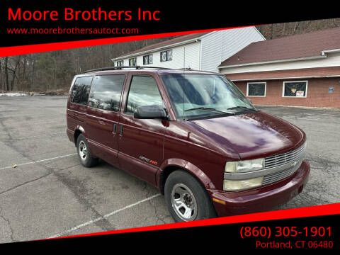 2002 Chevrolet Astro for sale at Moore Brothers Inc in Portland CT