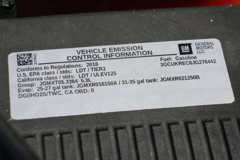 2018 Chevrolet Silverado 1500