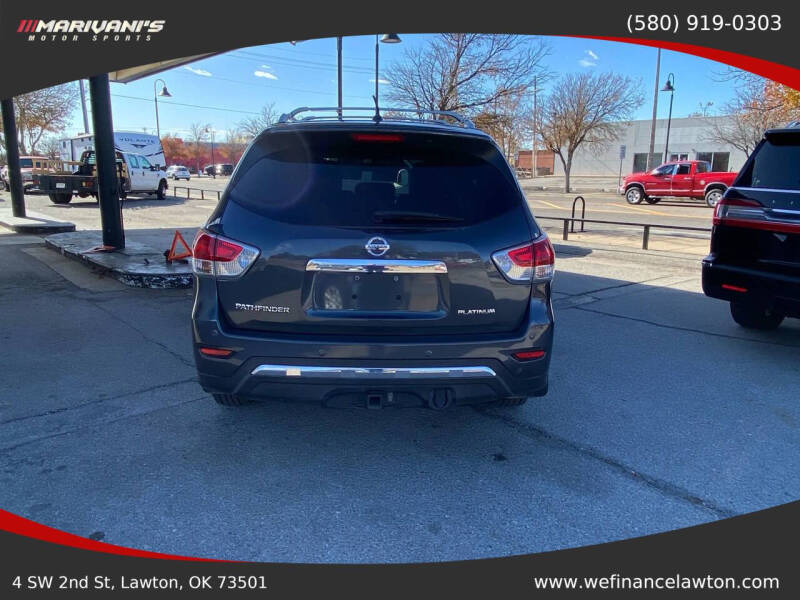 2013 Nissan Pathfinder Platinum