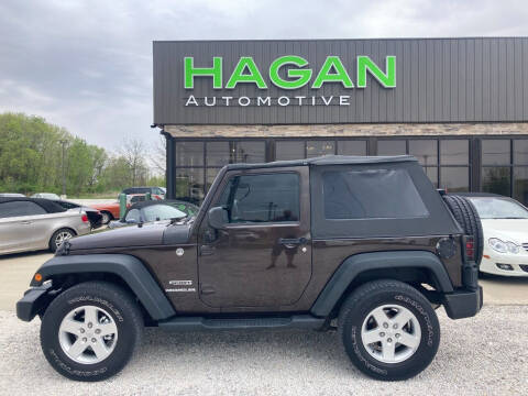 2013 Jeep Wrangler for sale at Hagan Automotive in Chatham IL