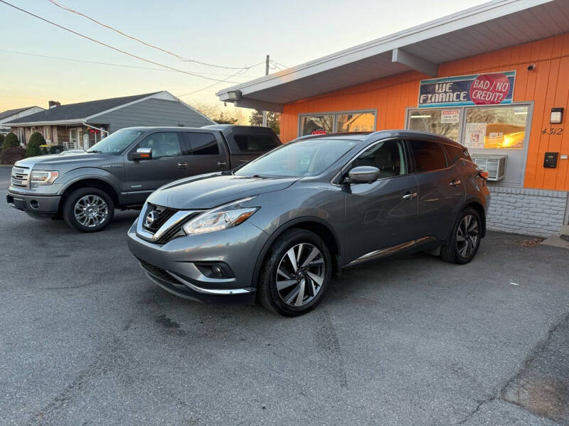 2017 Nissan Murano for sale at Lehigh Valley Truck n Auto LLC. in Schnecksville PA