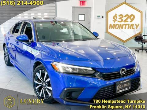 2022 Honda Civic for sale at LUXURY MOTOR CLUB in Franklin Square NY