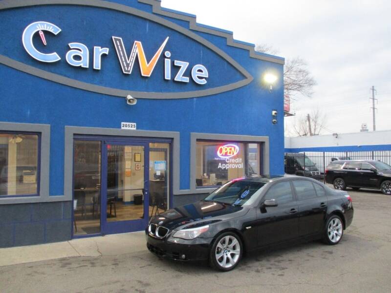 2007 BMW 5 Series for sale at Carwize in Detroit MI