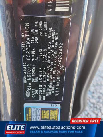 2017 Kia Sedona EX