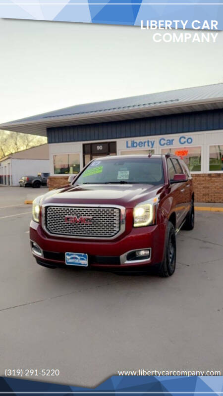 2016 GMC Yukon XL for sale at Liberty Car Company in Waterloo IA