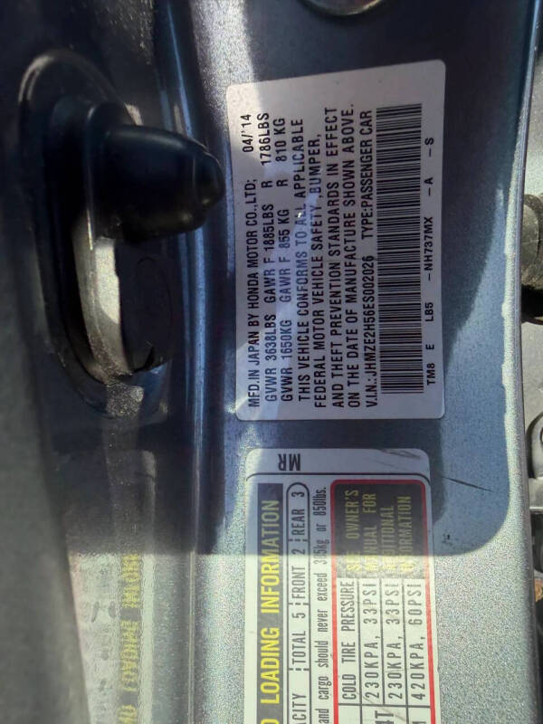 2014 Honda Insight LX