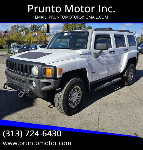 2008 HUMMER H3 for sale at Prunto Motor Inc. in Dearborn MI