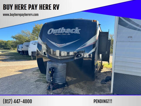 2015 Keystone RV Outback 316RL for sale at BUY HERE PAY HERE RV in Burleson TX