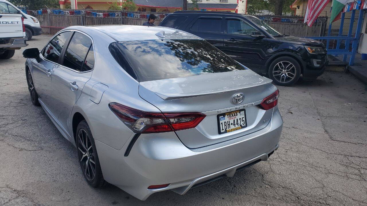 Used Car 2022 Toyota Camry  Se 4dr Sedan For Sale Under $25,000 In San Antonio, Texas