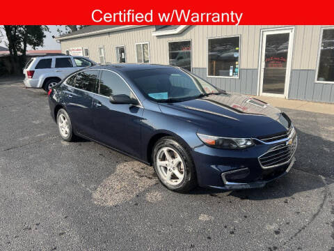 2017 Chevrolet Malibu for sale at B & B Auto Sales in Brookings SD