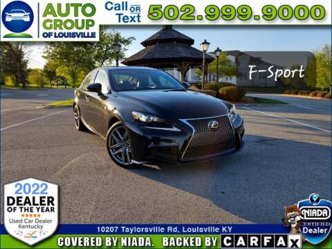 2016 Lexus IS 350 for sale at Auto Group of Louisville in Louisville KY
