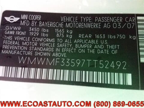 2007 MINI Cooper
