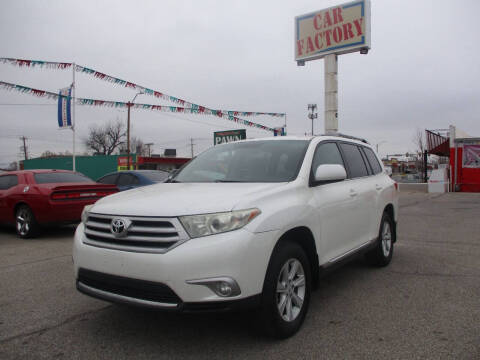 2012 Toyota Highlander for sale at CAR FACTORY S in Oklahoma City OK