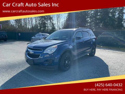 2010 Chevrolet Equinox for sale at Car Craft Auto Sales Inc in Lynnwood WA