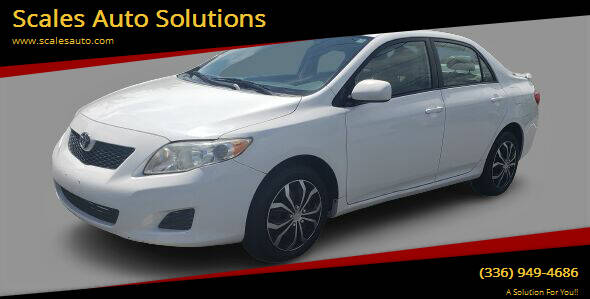 2009 Toyota Corolla for sale at Scales Auto Solutions in Madison NC
