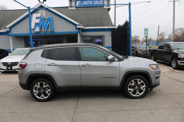 Silver 2020 Jeep Compass Limited Limited 4dr SUV 2