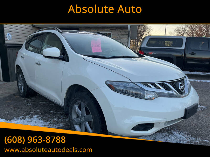 2014 Nissan Murano for sale at Absolute Auto in Baraboo WI